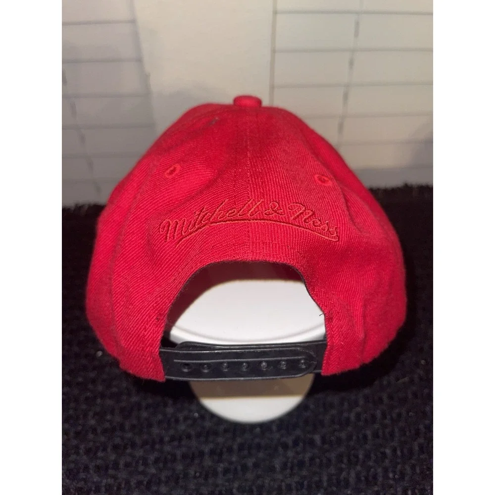 Houston Rockets Mitchell And Ness SnapBack Red‎